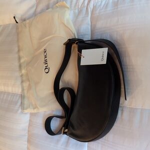 Italian Leather Slouchy Sling Crossbody -NWT